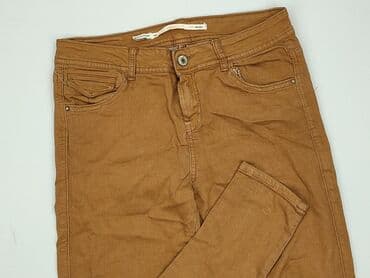 bershka spodnie brazowe: Bershka, Jeansy damskie, rozmiar M — 1