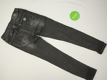 biale klapki wojas: Jeansy damskie, rozmiar S — 3