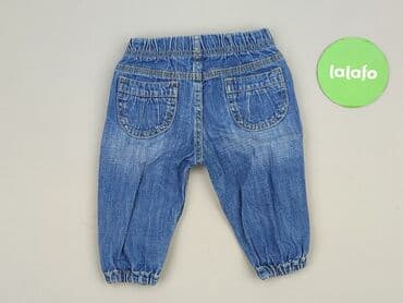 джинсова куртка: Denim pants, 3-6 months, condition - Good — 3