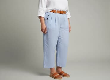 eloy majtki: Emery Rose, Spodnie materiałowe damskie, rozmiar 5XL — 7