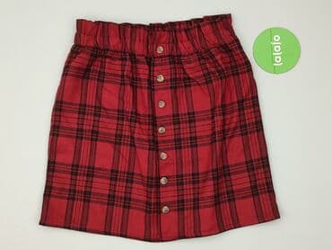 czerwone spódniczka w kratke: PULL&BEAR, Spódnica damska, L — 2
