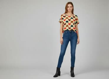 bluzka z misiem damska: T-shirt damski, rozmiar L — 1