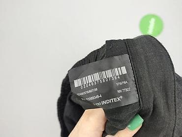 pull on trousers h: Zara, Material trousers for women, size M — 5