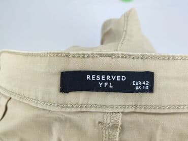 jeansy paper bag reserved: Reserved YFL, Material trousers for women, size XL — 4