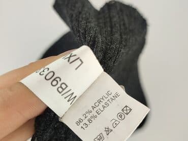 koszulka sweterkowa: Ponczo damskie, rozmiar L — 5