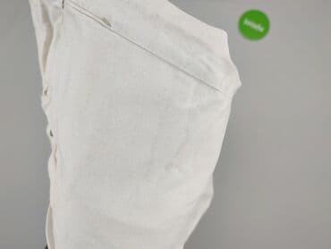 kremowe jeansy: H&M, Jeansy damskie, rozmiar S — 6