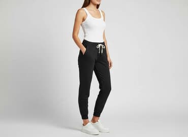 sprzedaż używanych majtek damskich: FB Sister, Spodnie materiałowe damskie, rozmiar XS — 6