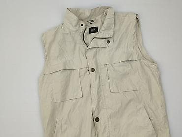 next bluzy: Męska kamizelka TCM, beżowa - Rozmiar z metki: D 48/50, GB 38/40, I — 1