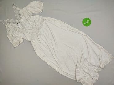 biała sukienki na panieński: Boohoo, Sukienka damska, rozmiar L — 2