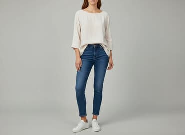 apricot bluzki: Bluzka damska, rozmiar S — 5