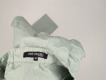 chinosy damskie granatowe: Top Secret, Spodnie materiałowe damskie, rozmiar XS — 4