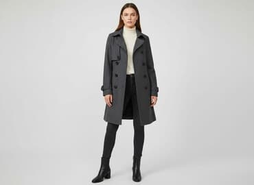 sagan buty zimowe: Trencz damski, rozmiar S — 5