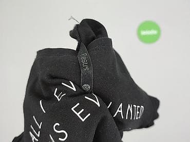 black squad oversized fit: Sinsay, T-shirt damski, rozmiar XS — 6