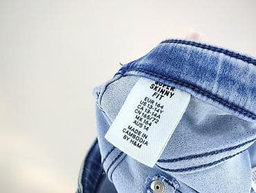 monty python koszulka: Spodnie jeansowe, H&M, 14 lat, 158/164, stan - Idealny — 4