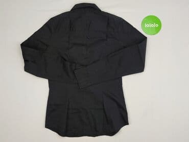 czarne body z długim rękawem h m: H&M, Women`s shirt, size XS — 3