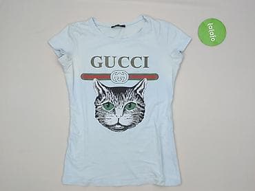 gatta t shirty: Gucci, T-shirt damski, rozmiar S — 2