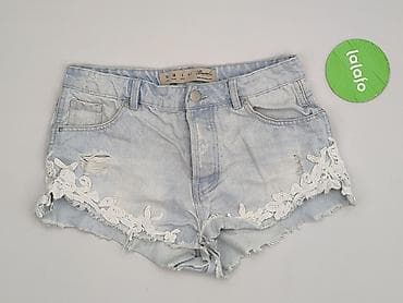 jeans wide leg: Denim Co, Szorty damskie, rozmiar S — 2