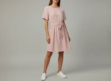 sukienka rozkloszowana dekolt łódka: GREY WOLF, Sukienka damska, rozmiar M — 7