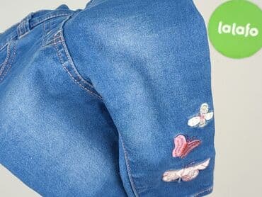 sweter hello kitty: Spodnie jeansowe, George, 1-3 m, stan - Idealny — 6