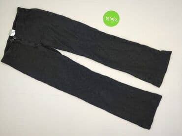 legginsy woskowane wysoki stan: Spodnie materiałowe damskie, rozmiar S — 2