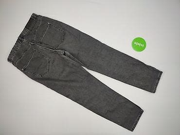 biale mom jeans: Denim, Jeansy damskie, rozmiar S — 3