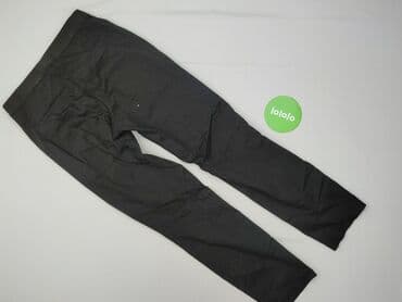 legginsy woskowane wysoki stan: H&M, Spodnie materiałowe damskie, S — 3