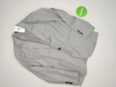 kurtka szara zara: Marynarka dla mężczyzn, rozmiar XL — 3