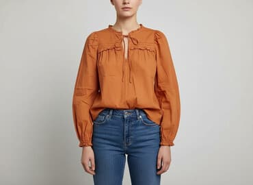 pomarańczowa marynarka mohito: Second Female, Bluzka damska, rozmiar S — 6