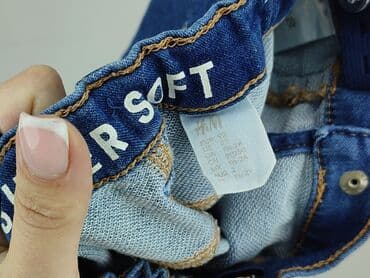 czarne rajstopy ze wzorami: Spodnie jeansowe, H&M, 1.5-2 lat, 92, stan - Bardzo dobry — 5