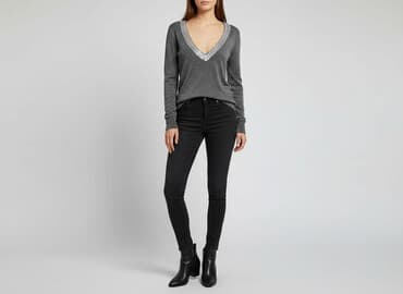 poliamid w swetrze: Sweter damski, rozmiar S — 7