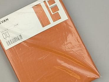 Dom i ogród: Zasłony IKEA VIVAN – kolor ceglasty/pomarańcz rdza - Zestaw: 2 panele — 1
