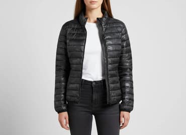 kurtka puchowa polski producent: Kurtka przejściowa damska, rozmiar S — 1