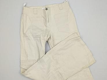 cuffed jeans: Spodnie materiałowe damskie, rozmiar M — 1