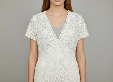 koronkowy kombinezon zara: New Collection, Kombinezon damski, rozmiar S — 6