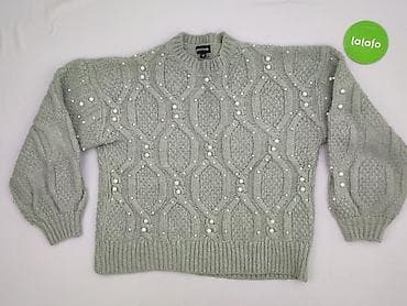 szmaragdowy sweter: PrettyLittleThing, Sweter damski, rozmiar M — 2