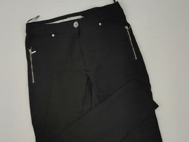 Women: Material trousers for women, size 2XL (EU 44) — 1