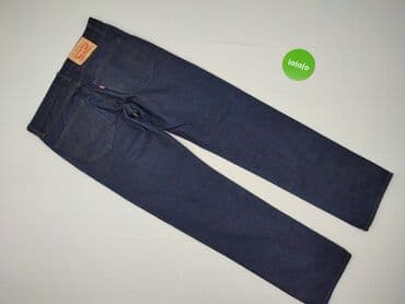 czerwone jeansy h m: Jeansy dla mężczyzn, L, Levi’s, stan - Idealny — 3