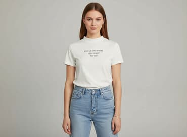 sinsay t shirty damskie: Sinsay, T-shirt damski, rozmiar XS — 7