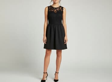 tanie czarne sukienki: Women`s dress, size S — 1