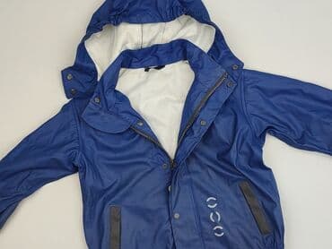 woskowane spodnie czarne: Transitional jacket, 1.5-2 years, 86-92 cm, condition - Very good — 1