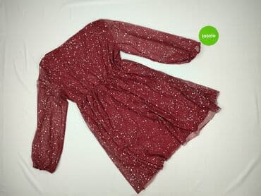 jakie rajstopy do bordowej sukienki: Sukienka damska, rozmiar M — 3