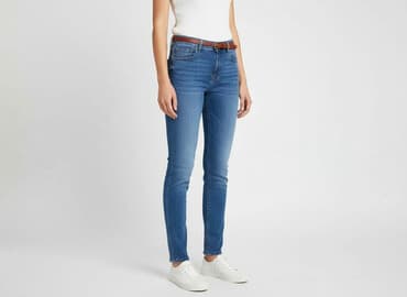 modne jeansy: H&M, Jeansy damskie, rozmiar S — 6