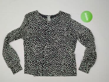 czarne jedwabna bluzki: Lindex, Bluzka damska, S — 2