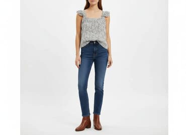 hm bluzki z krótkim rękawem: H&M, Bluzka damska, rozmiar L — 6