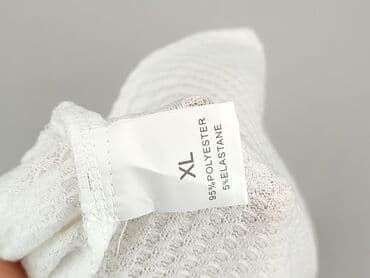 eleganckie białe bluzki plus size: Bluzka damska, XL — 4