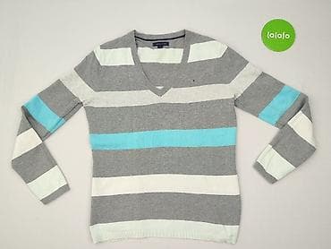 basic t shirty tommy hilfiger: Tommy Hilfiger, Sweter damski, rozmiar S — 2