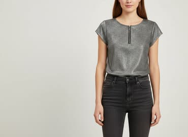 reserved bluzki z cekinami: Reserved, Bluzka damska, rozmiar M — 1