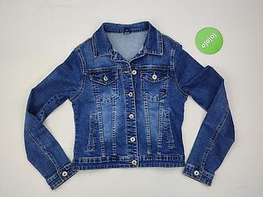 leather jacket: Kurtka jeansowa damska, rozmiar S — 2