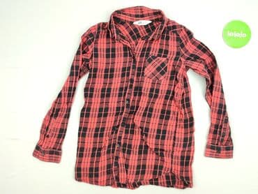 koszulki basic uniqlo: Shirt 10 years, condition - Very good, pattern - Cell, color - Red — 2