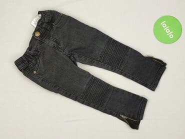 spodnie woskowane matowe: Jeans, Kiki & Koko, 1.5-2 years, 92, condition - Good — 2